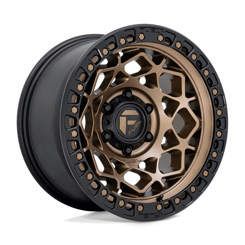 Fuel Wheels D785 Unit 17″ 6×114.3 Bronze With Matte Black Ring