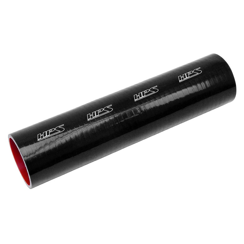 HPS 1-3/16″ 4-ply Reinforced Silicone Straight Coupler Hose | Universal (HTST-118-BLK)