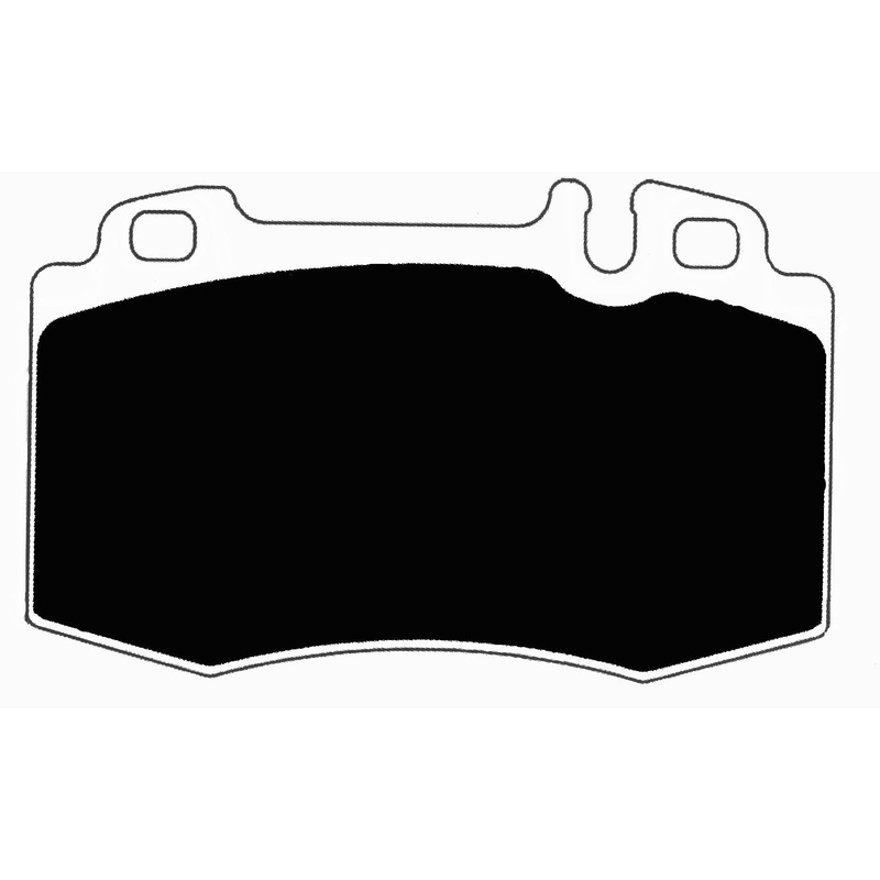 Porterfield Brake Pads for 2009 MERCEDES-BENZ SL550