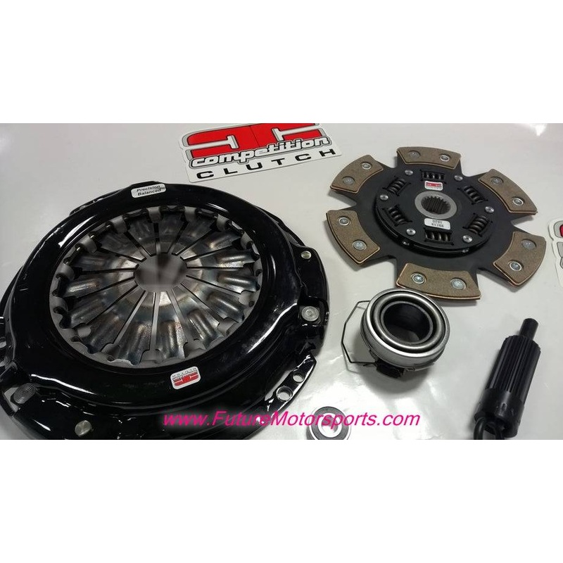 Competion Clutch Celica / MR2 3SGTE / 1MZFE / 3S-FE / 2VZFE / 3VZ-FE Stage 4 – 6 Pad Sprung Ceramic