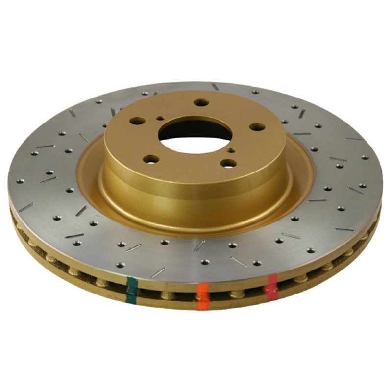 DBA 07-09 Mini Cooper (exc. John Cooper works Brake kit) Front Drilled & Slotted 4000 Series Rotor