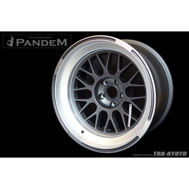 GReddy Pandem 6666 Wheels 18×9.5 -30 5-114.3 Gunmetal | Universal (66895304G)