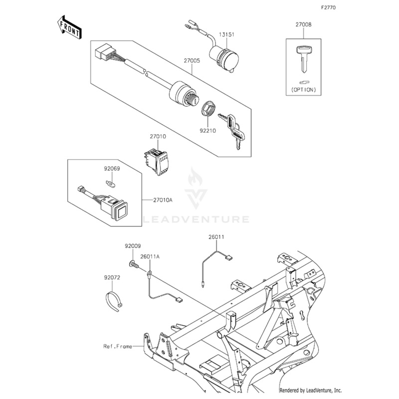 Wire-Lead,320Mm by Kawasaki