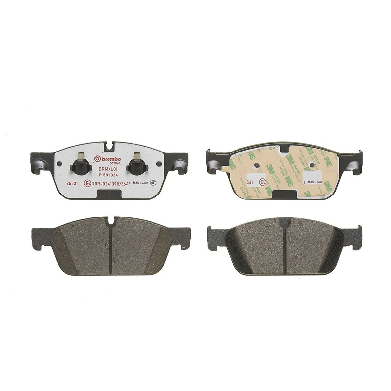 XTRA Low-Met Front Disc Brake Pad Set – P50102X