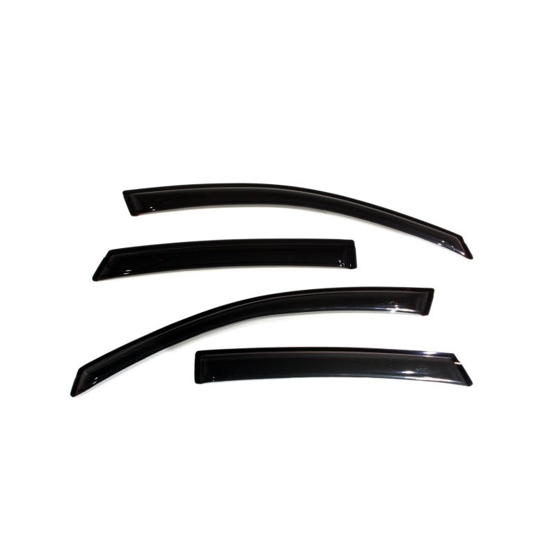 AVS 08-11 Ford Focus Ventvisor Outside Mount Window Deflectors 4pc – Smoke
