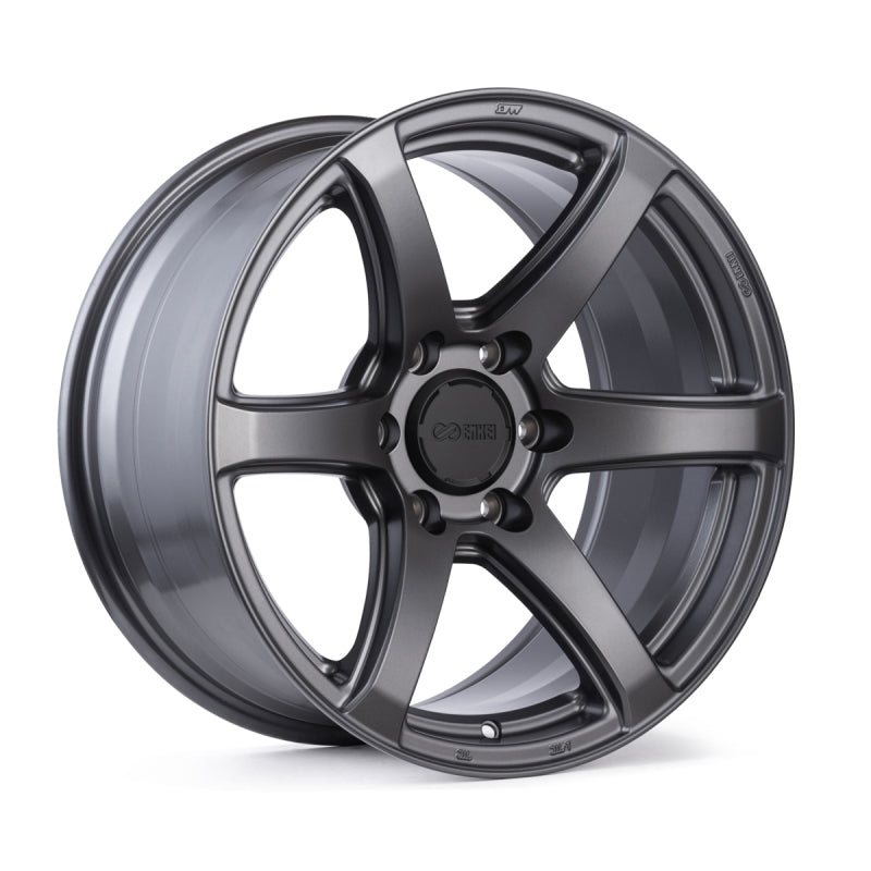 Enkei Cyclone 16×8 6×139.7 0mm Offset 106.1 Bore – Matte Gunmetal Wheel