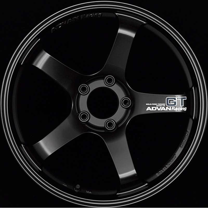 Advan GT 18×9.5 +45 5-114.3 Semi Gloss Black Wheel