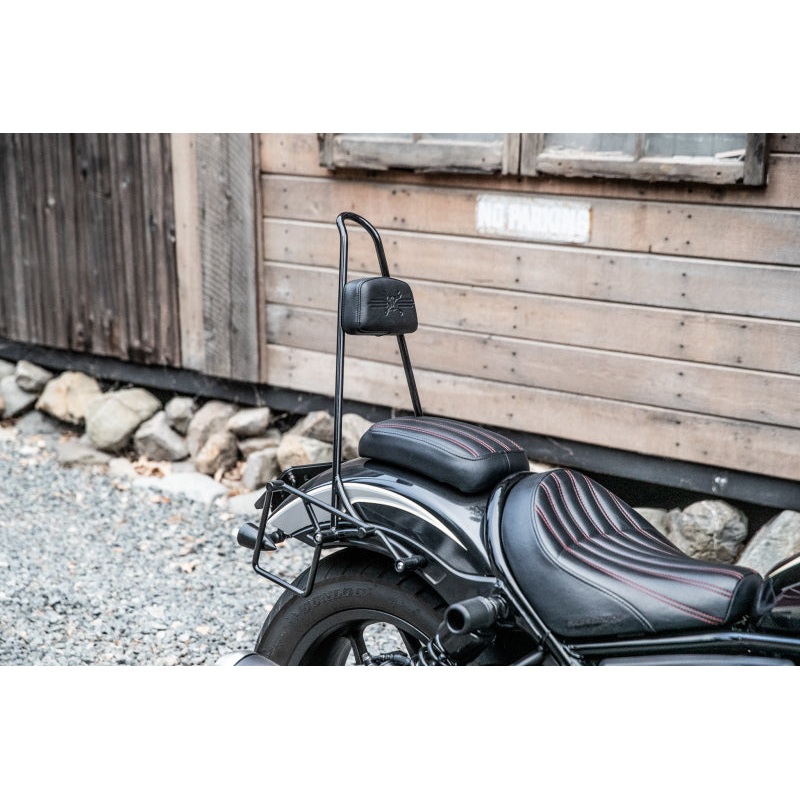 Burly Brand 21-22 Rebel 1100 Sissy Bar Tall 20in – Black
