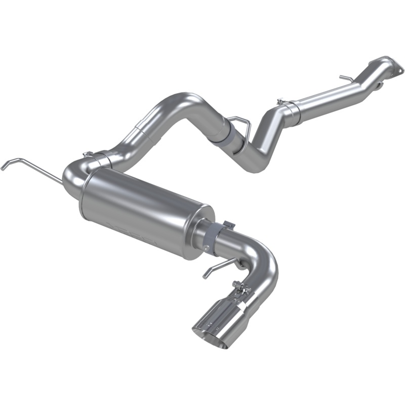 MBRP 3-Inch Armor Lite Street Profile Single Rear Exit Cat-Back Exhaust with Stainless Steel Tip | 2021 – 2022 Ford Bronco   (S5235AL)