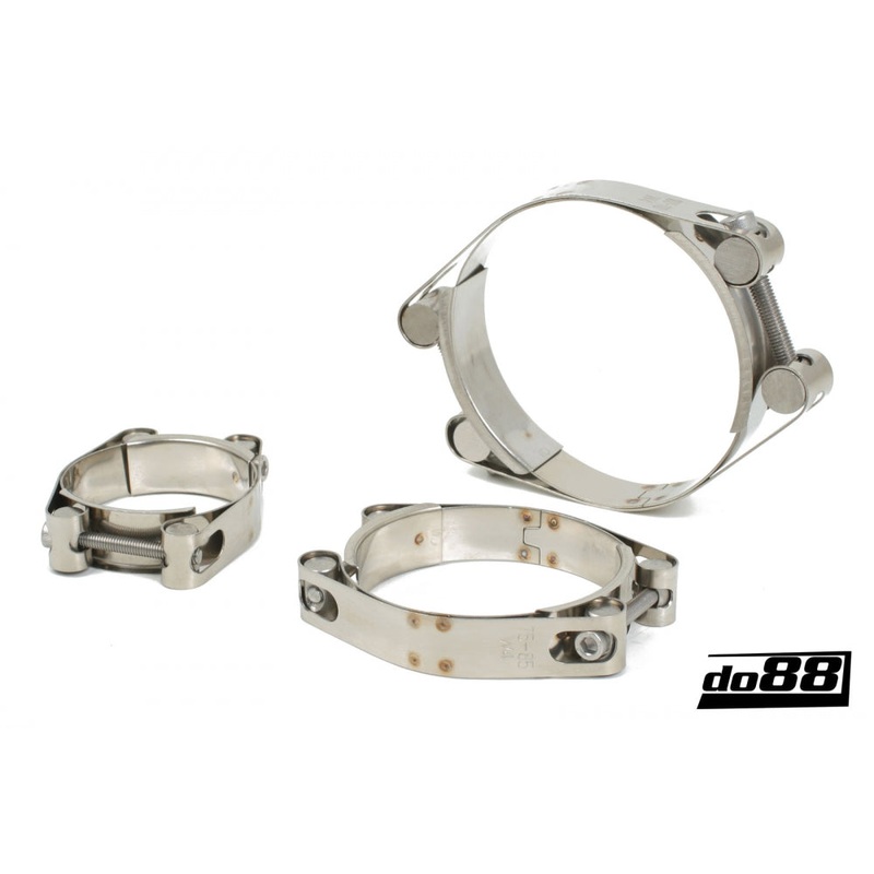 Pari Hose clamp Stainless 2 screws 50-60mm