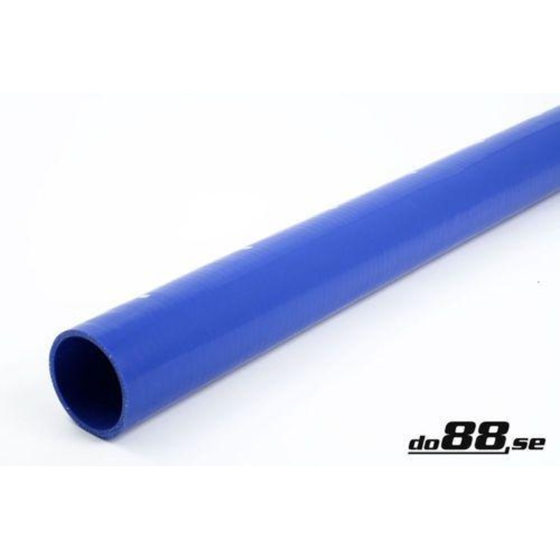 Silicone Hose Blue straight length 3” (76mm)