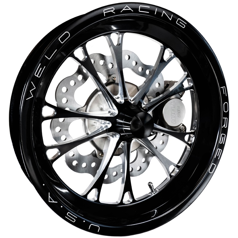 TRZ 326-4 (70-81 Camaro/75-79 Nova) 2″ Drop Billet Spindle 2 Piston Spindle Mount Wheel Front Brake Kit