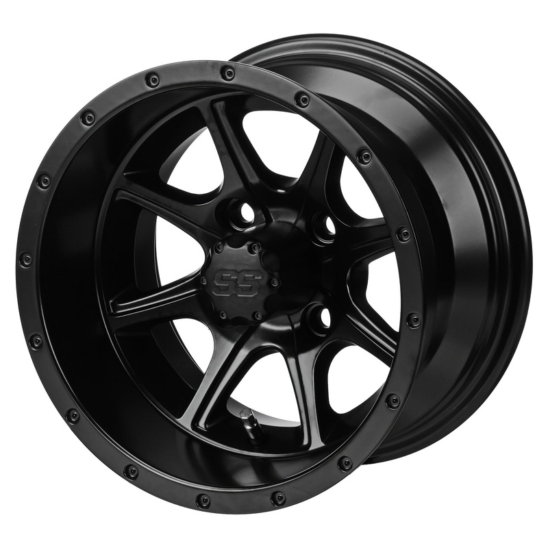 LSI 12″ Azusa Matte Black Wheel