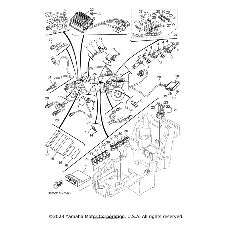 Wire Harness Assembly by Yamaha