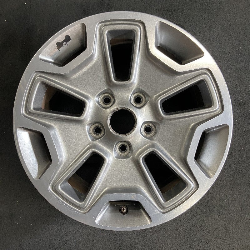 17″ WRANGLER 13 17×7.5 10 hole w/machined accent gray Original OEM Wheel Rim