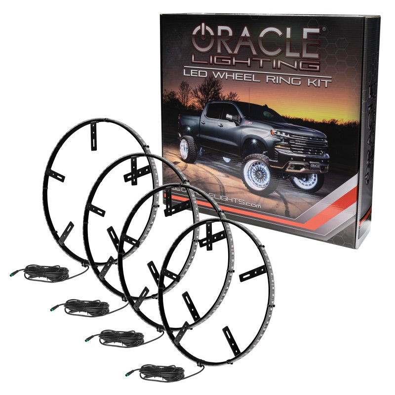 ORACLE Lighting LED Illuminated Wheel Rings – ColorSHIFT RGB+W