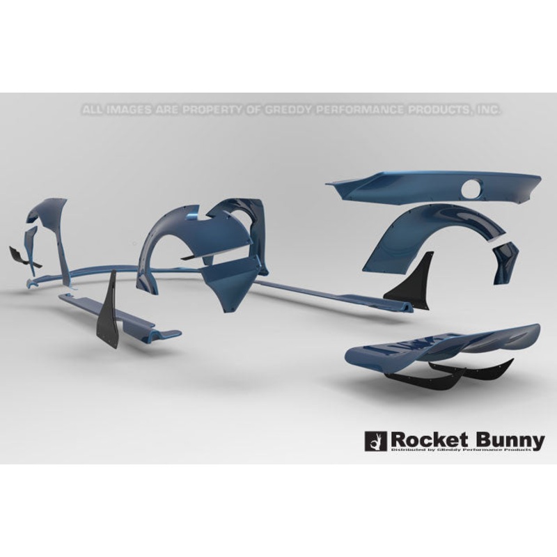 GReddy Pandem Rocket Bunny Side Skirts | 2015+ Lexus RC F  (17010262)