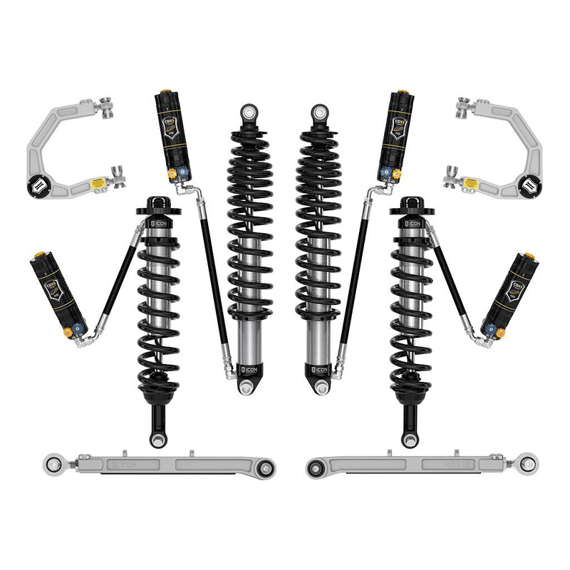 ICON 21-24 BRONCO NON-SASQUATCH 3-4″ LIFT STAGE 6 SUSPENSION SYSTEM CDXS BILLET