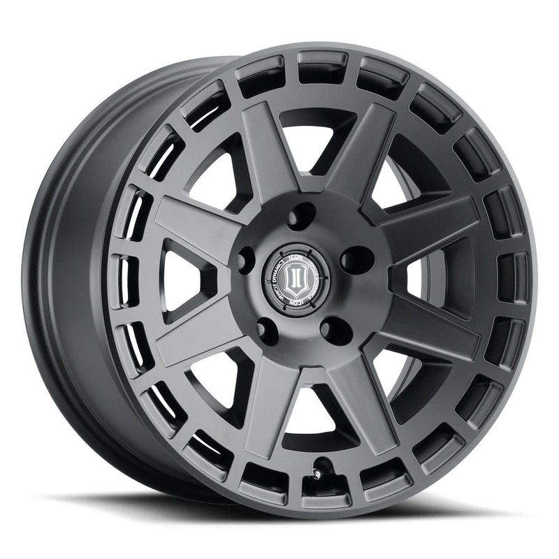 ICON Alloys Compass 17″ 6×139.7 Satin Black