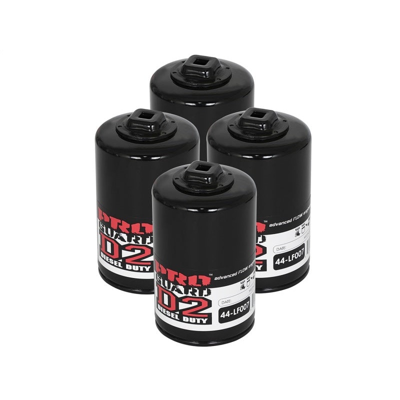 aFe Pro GUARD D2 Oil Filter 97-08 Ford Trucks V6 4.2L / V8 4.6L (4 Pack)