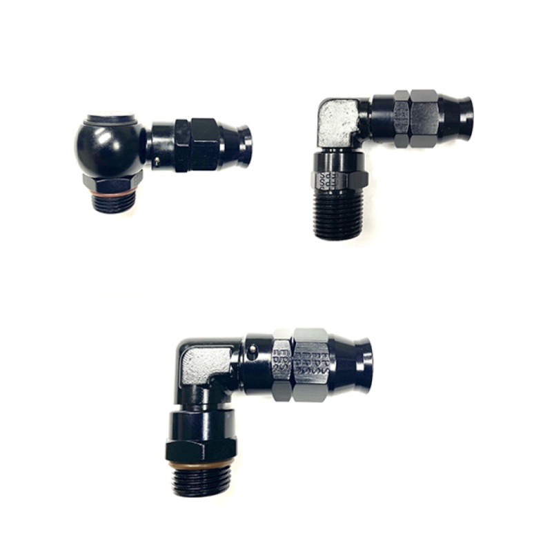 Fragola -6AN 90 Degree Real Street Hose End x 1/2in NPT