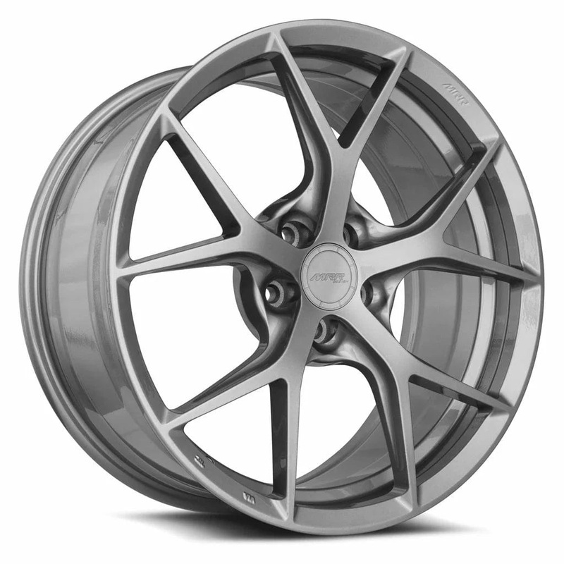 MRR FS6 20″ 5×120 Gloss Gun Metal fit Camaro