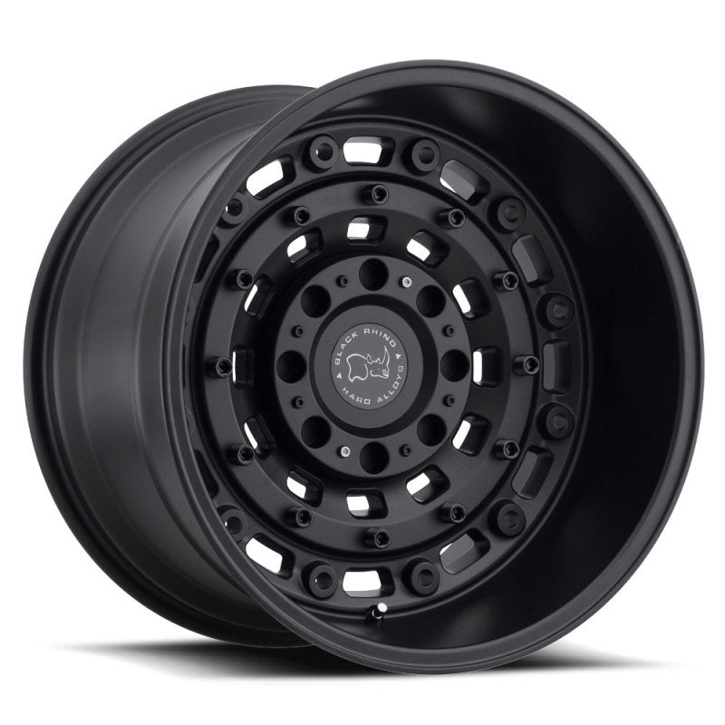 20×12.0 Black Rhino Arsenal Textured Matte Black Wheel