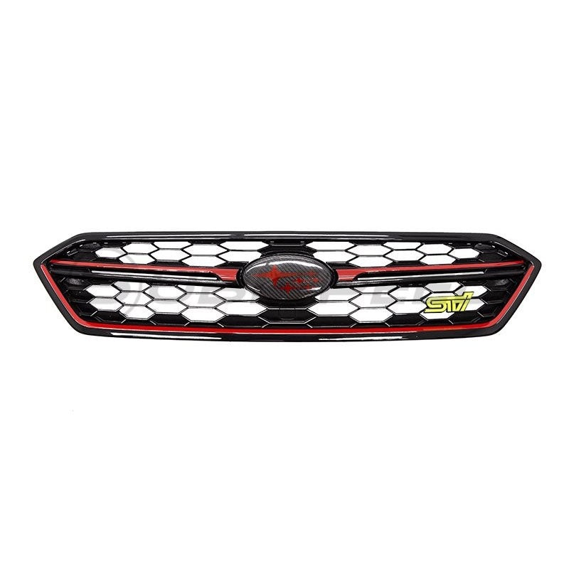 Japanese Style Grille Bar Overlays – 18+ WRX/STI