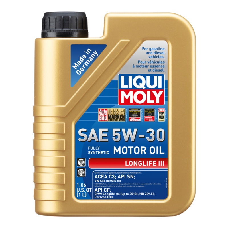 LIQUI MOLY 1L Longlife III Motor Oil 5W-30