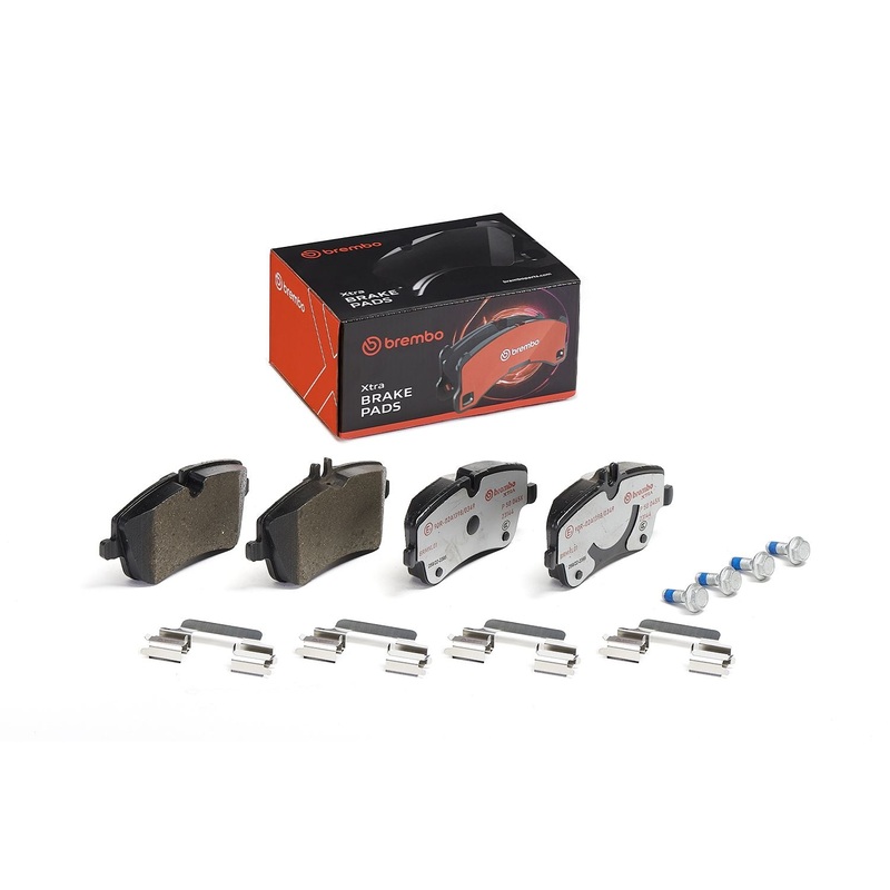 XTRA Low-Met Front Disc Brake Pad Set – P50045X