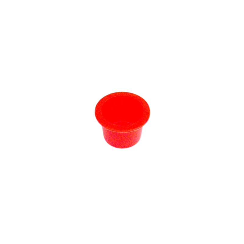 5X Red Plastic Spark Plug Hole Cover Insert, 14mm Spark Plug Holes