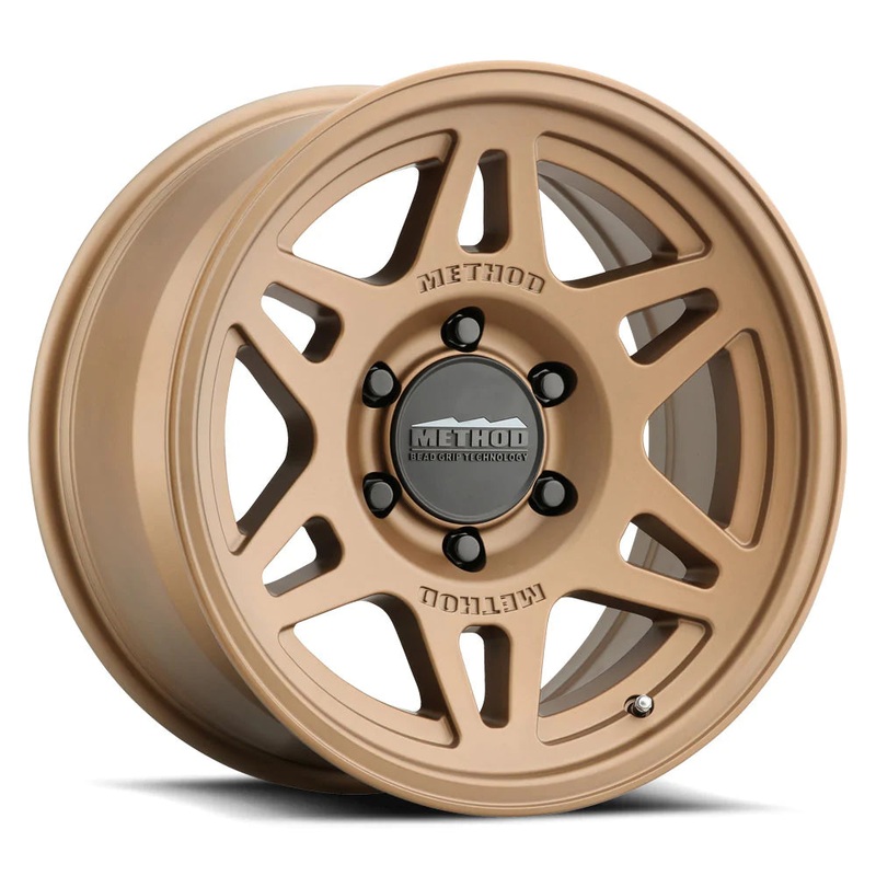 Method MR706 Bead Grip 17×8.5 0mm Offset 6×5.5 5.5mm Method Bronze Wheel | MR70678560900