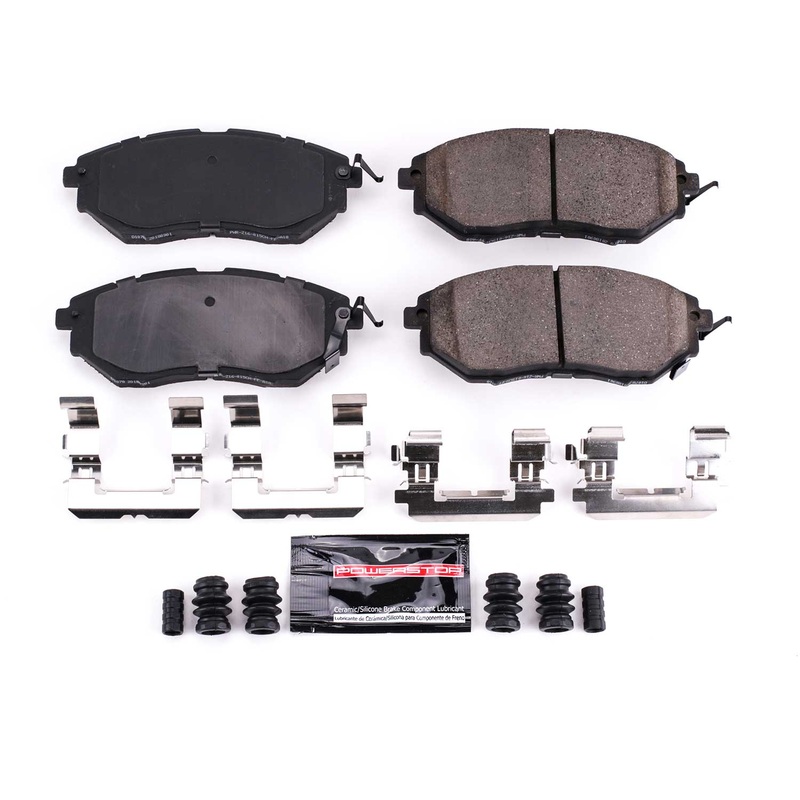 Powerstop Z23 Evolution Sport Carbon-Fiber Brake Pads Front – 15-21 WRX