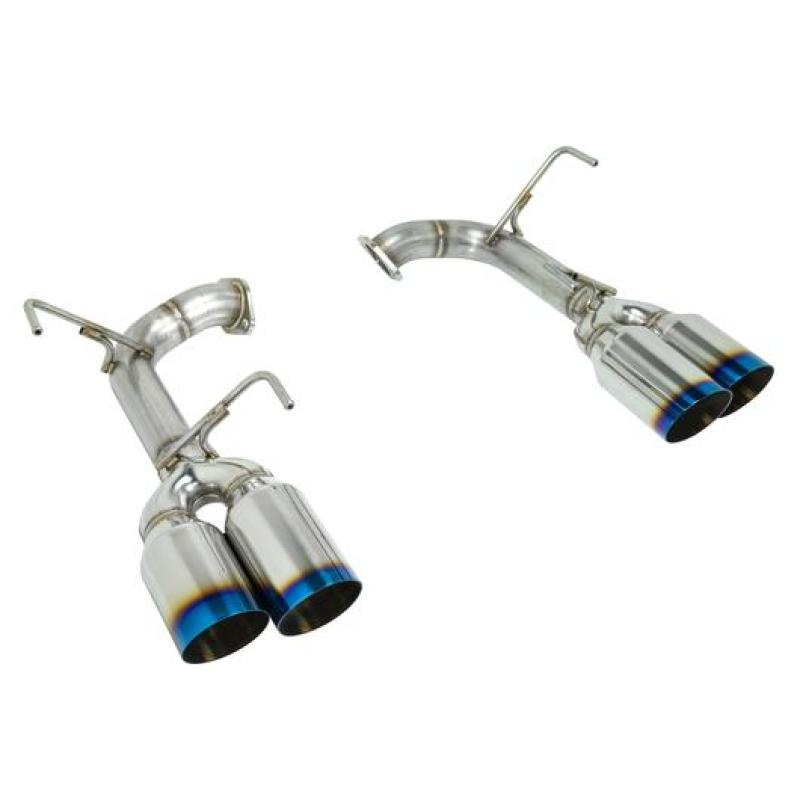 Remark Subaru WRX STi VA Axle Back Exhaust w/ Stainless Single Wall Tip – 4 Inch Version