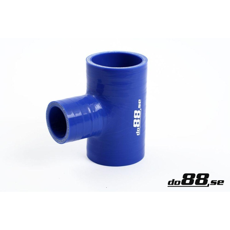 Silicone Hose Blue T 2” + 1”  (51mm+25mm)