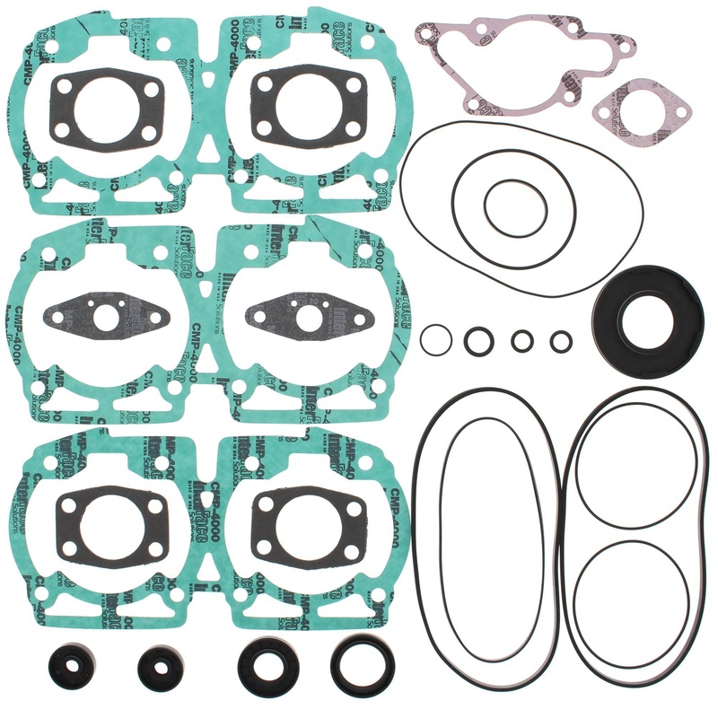 Vertex 711211 Gaskets 1995 Ski-Doo Formula MX Z 454 Complete Gasket Kit w/ Oil Seals