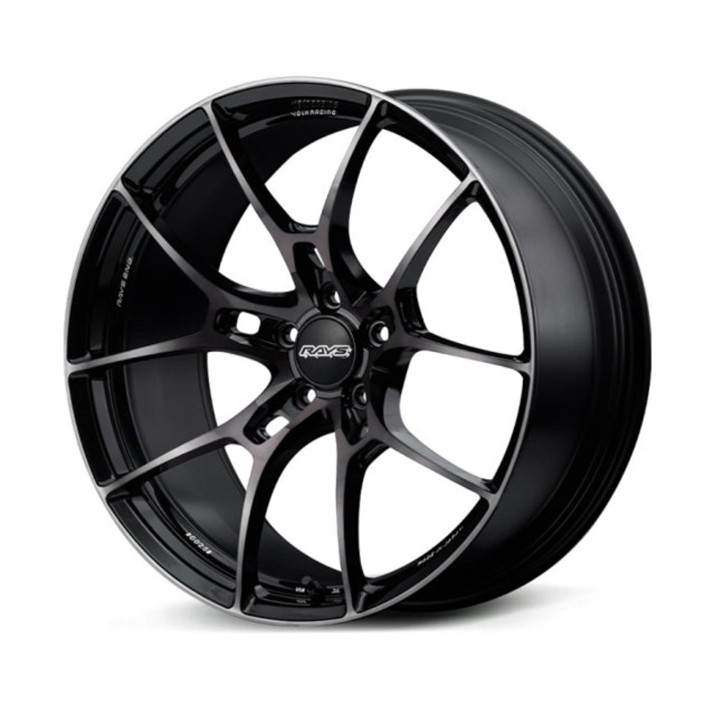 Volk Racing G025 LTD Wheel  – 19×9.5 +44 | 5×112 | Pressed Black Clear