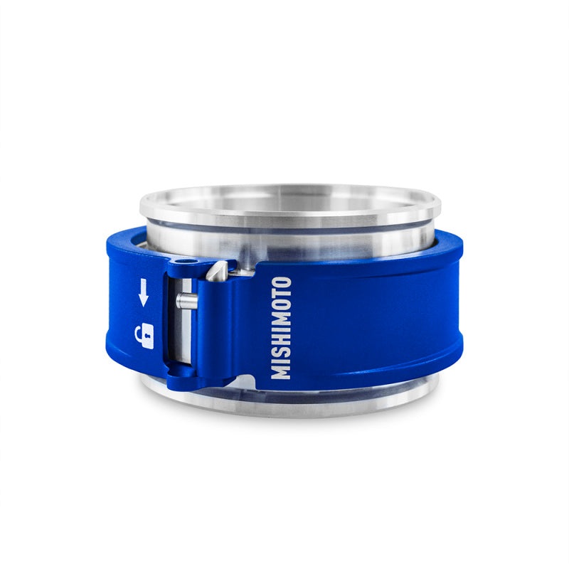 Mishimoto 3.0in Quick Release Clamp Assembly – Blue