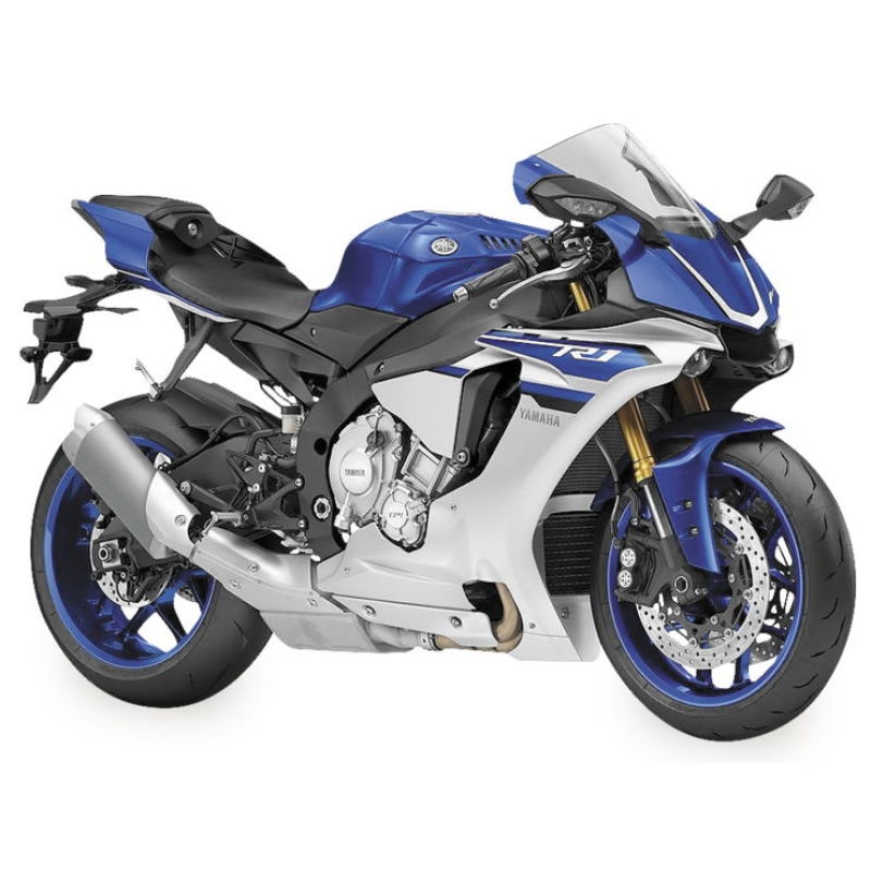 New Ray Toys 2016 Yamaha YZF-R1 (Blue)/ Scale – 1:12