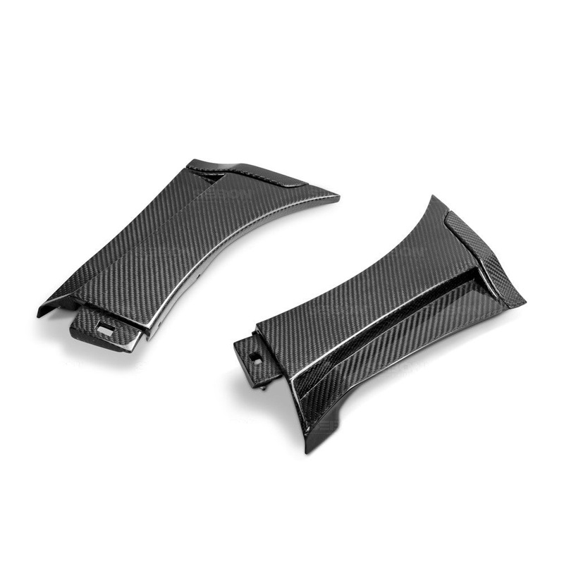 Seibon Carbon Fiber Fender Caps – 15-21 WRX/STI | FFC15SBIMP