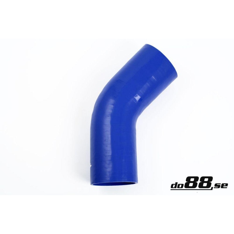 Silicone Hose Blue 45 degree 4” (102mm)