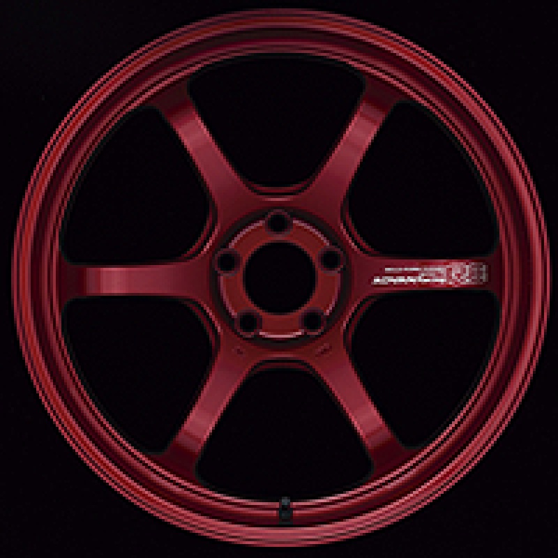 Advan R6 20×9.5 +35mm 5-114.3 Racing Candy Red Wheel