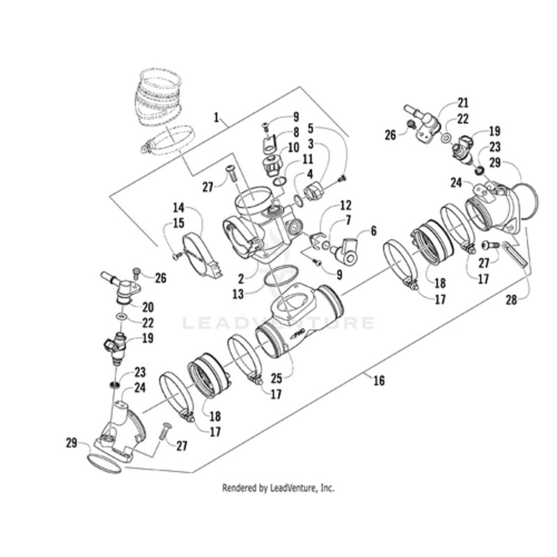 Intake Manifold – (Inc. 17-26) by Arctic Cat